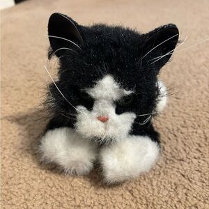 Kitty FurReal Friends Black And White 2002 Tiger Electronics